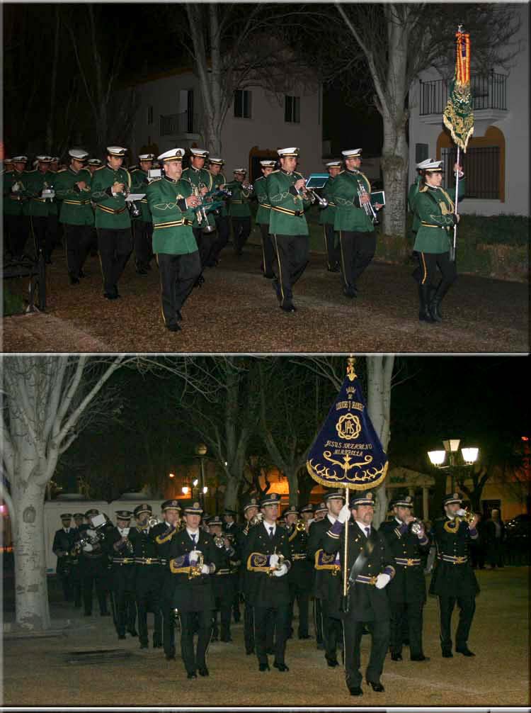 La A.M. Santa Verónica y la Banda CCTT de Jesús Nazareno de Membrilla pondrán música cofrade a la Semana Santa de Manzanares