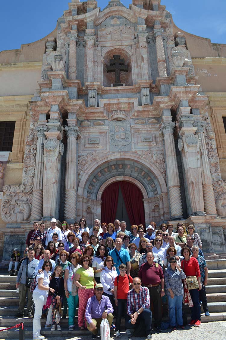 La Cofradía de la Santa Veracruz de Membrilla peregrina hasta Caravaca con motivo del Año Santo 2017