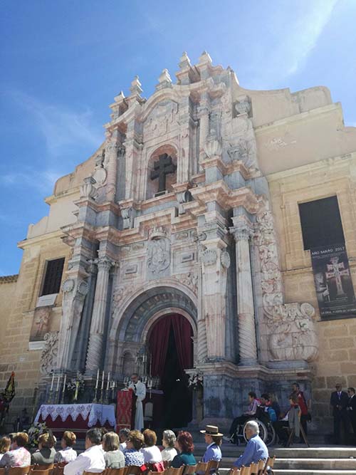 La Cofradía de la Santa Veracruz de Membrilla peregrina hasta Caravaca con motivo del Año Santo 2017