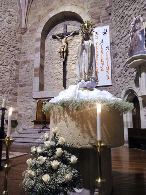 Membrilla celebra el Centenario de la Virgen de Fátima con un Rosario de la Aurora extraordinario