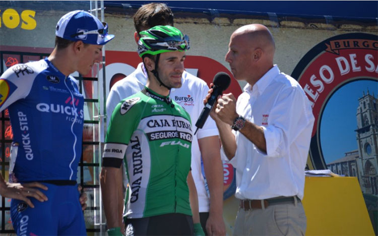 A Sergio Pardilla le faltaron cuatro segundos para entrar en el top 10 de la Vuelta a Burgos que finalizaba el pasado fin de semana en las Lagunas de Neila, en una etapa de 138 kilómetros que partía de Comunero de Revenga.