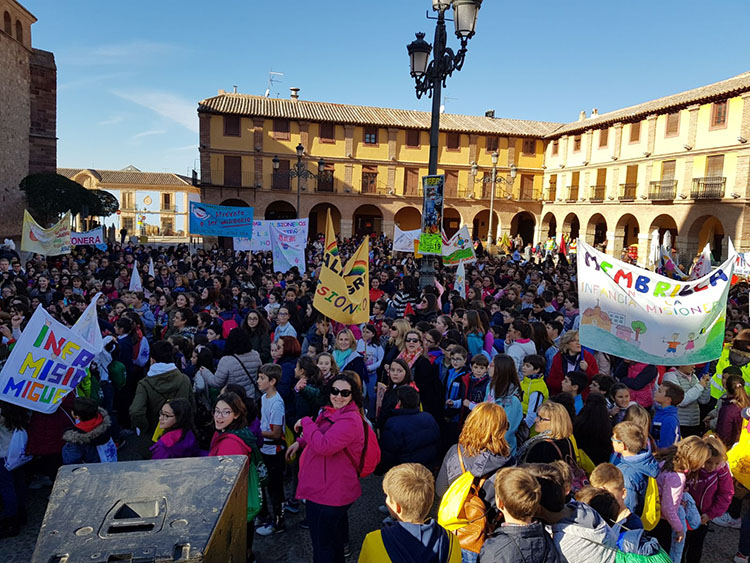 Los misioneros más jóvenes de Membrilla participan en el encuentro diocesano de La Solana