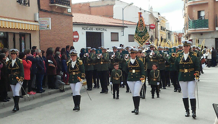 Cuarenta años de figuras vivientes en la Procesión de las Palmas del Domingo de Ramos