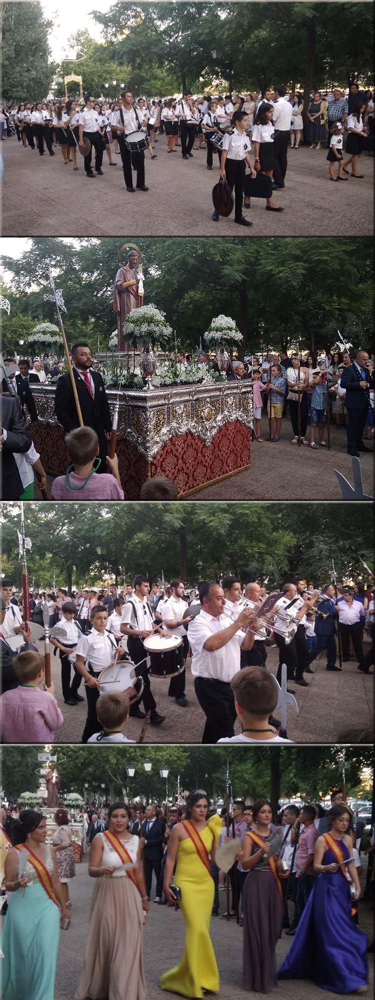 La Bajada de la Virgen del Espino da inicio a los actos religiosos de los Desposorios