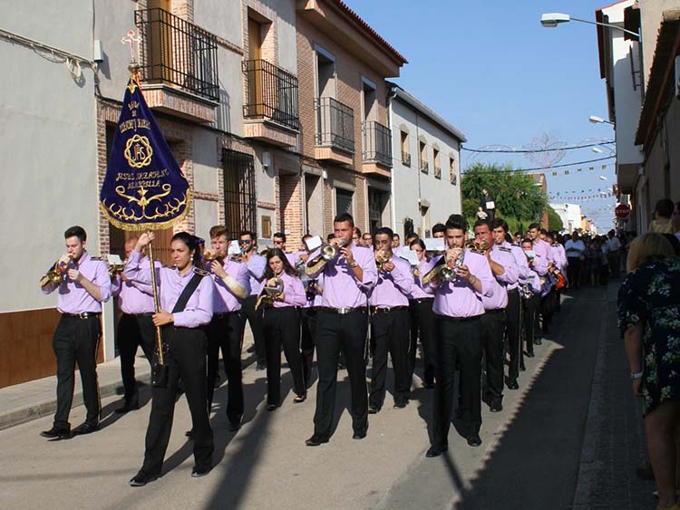 Membrilla sube hasta el barrio de Corea para celebrar la recuperada fiesta de San José de Calasanz