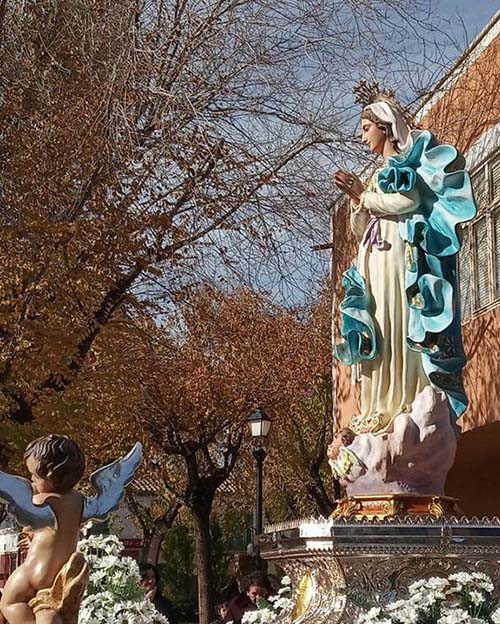 Membrilla recupera la solemnidad de la fiesta de la Inmaculada Concepción