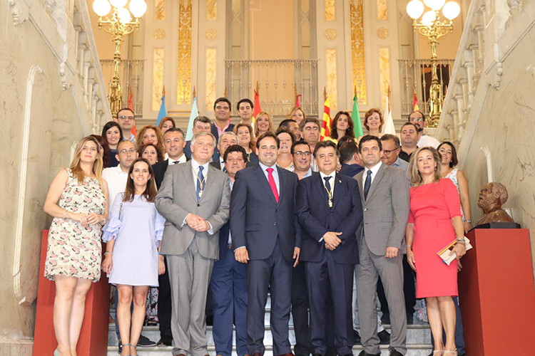 Carlos Martín de la Leona toma posesión de su cargo como Diputado Provincial por la comarca de Manzanares