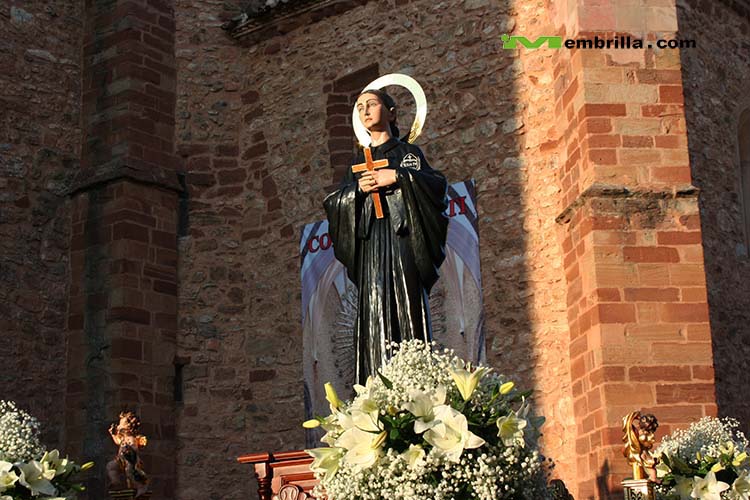 Santa Gema en Membrilla: más de cuarenta años de celebración marcados hoy por la pandemia del Covid-19