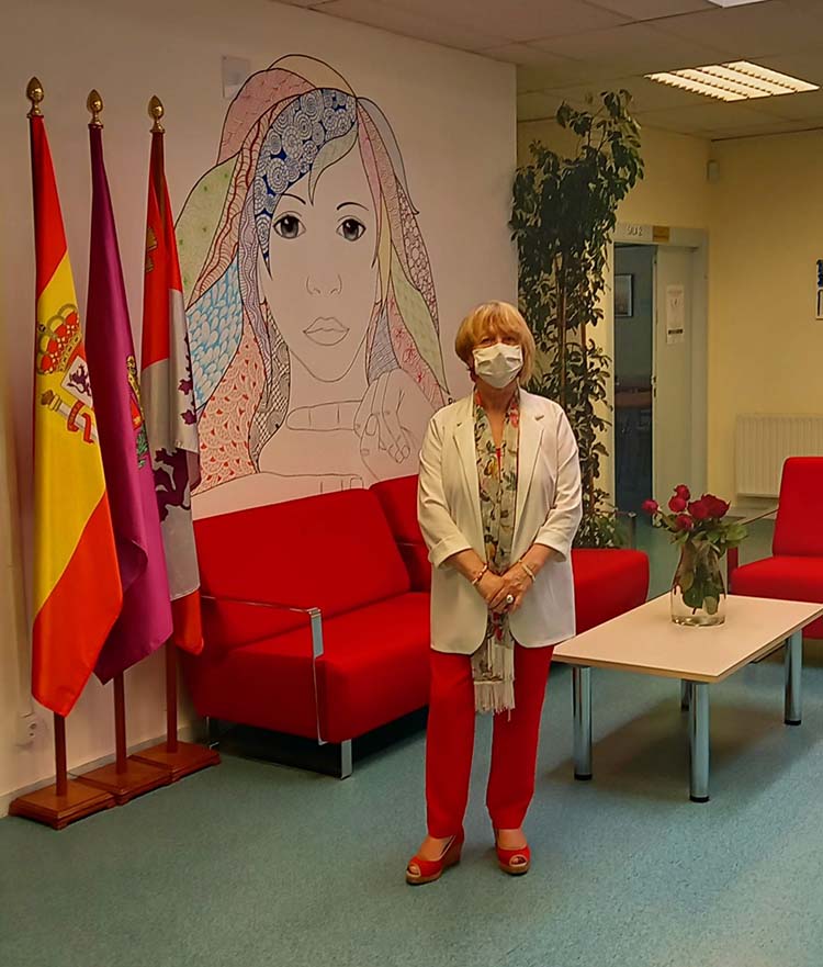 Isabel Villalta en el Centro de Igualdad