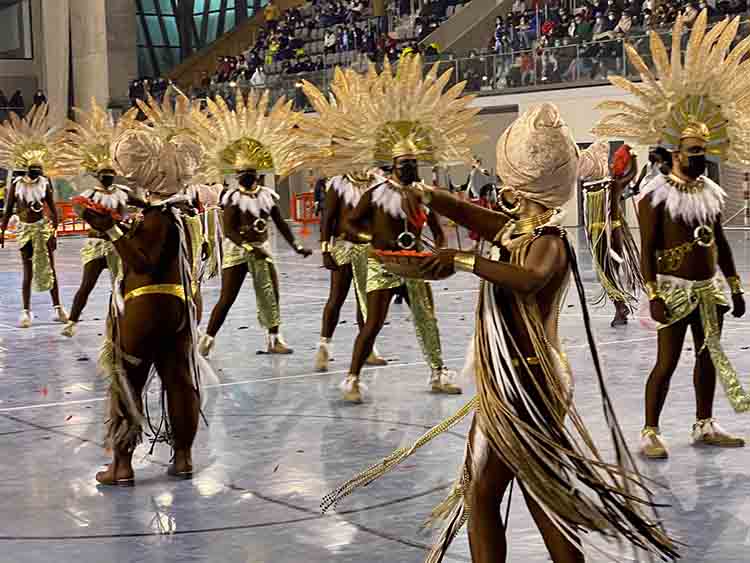 La Ofrenda Yoruba, de Fray Gotica, premio de carroza en el Carnavalcázar 2021