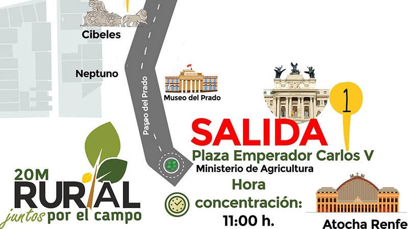 Membrilla estará presente en la manifestación de agricultores y ganaderos del próximo 20 de marzo en Madrid