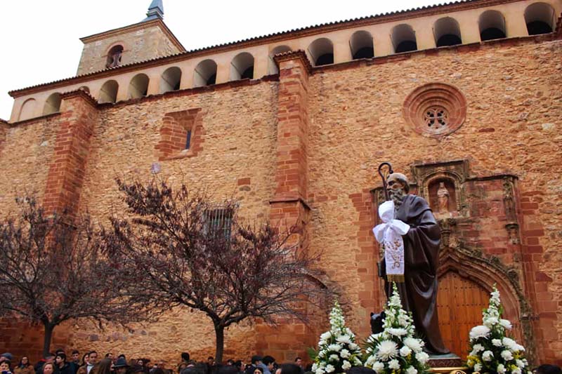 Membrilla celebra su primera fiesta de San Antón libre de restricciones por la Covid