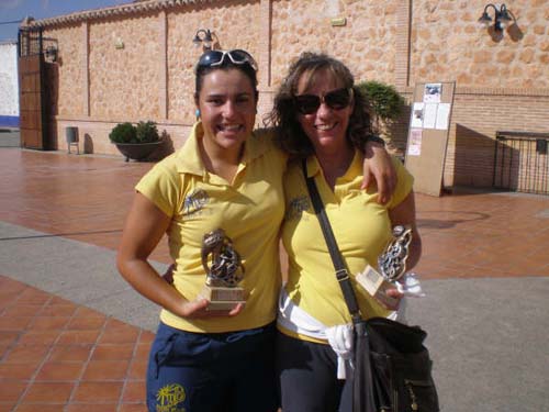 Joven y veterana de la Ruta del Galán.-Marivi